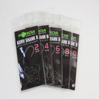 Korda Kurv Shank Barbless Haak Size 10, 10 st - thumbnail
