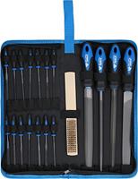 Brilliant Tools BT103030 Vijlen set met vijlenborstel, 19-delig 1 stuk(s) - thumbnail