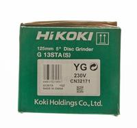 Hikoki G13STA YGZ HAAKSE SLIJPMACHINE | 125mm - G13STAYGZ - thumbnail
