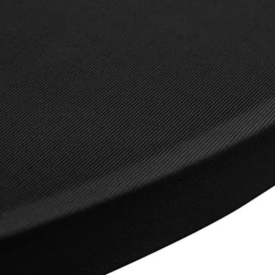 VidaXL Statafelhoes stretch ø70cm zwart (2 stuks)