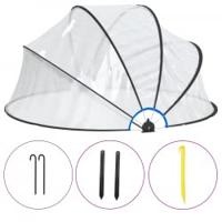 Zwembadoverkapping rond 315x158 cm PVC - thumbnail