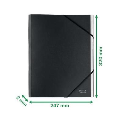 Sorteermap leitz recycle 12-tabs zwart | 4 stuks Sorteermap leitz recycle 12-tabs zwart | 4 stuks