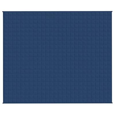 Verzwaringsdeken 220x260 cm 11 kg stof blauw Verzwaringsdeken 220x260 cm 11 kg stof blauw
