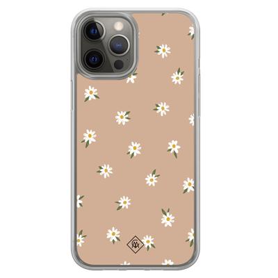 iPhone 12 (Pro) hybride hoesje - Sweet daisies
