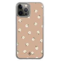 iPhone 12 (Pro) hybride hoesje - Sweet daisies - thumbnail