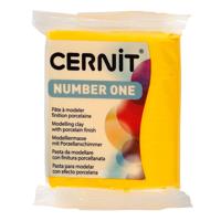 Creativ Company Cernit boetseerklei geel, 56 gram - thumbnail