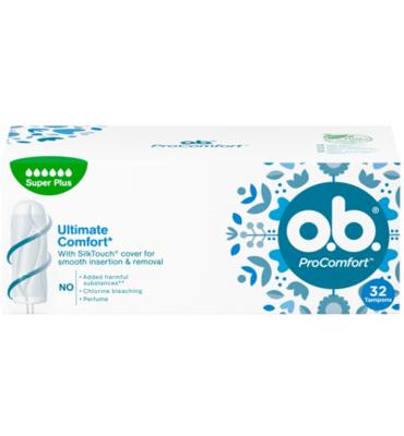 OB Tampons pro comfort super plus 32 Stuks