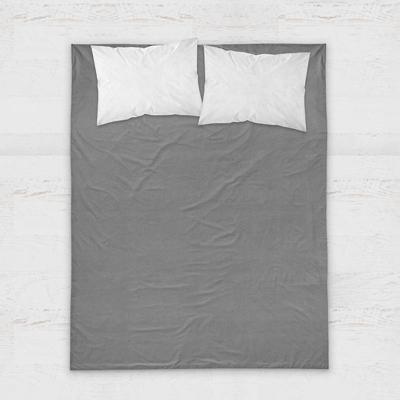 RoyalTextile - Flanel Premium Laken Antraciet Laken - 200 x 250