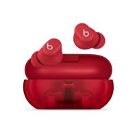 Beats Solo Buds — draadloze Bluetooth oortjes | 18 uur batterijduur | compatibel met Apple en Android | ingebouwde microfoon – transparant rood - thumbnail
