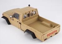 Killerbody Toyota Land Cruiser LC70, Military Desert (Mat) - voor Traxxas TRX-4 - thumbnail