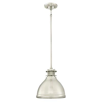 Westinghouse hanglamp vintage gebordindustrieel nikkel met 1 lamp