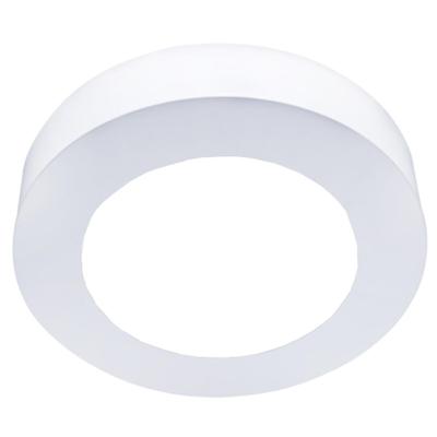 LED Downlight Slim Pro - Ronde Opbouwlamp 6W - Helder Wit 6000K - Mat Wit
