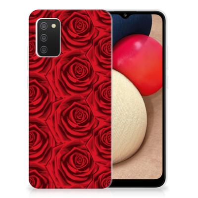 Samsung Galaxy A02s | TPU Case | Red Roses Samsung Galaxy A02s | TPU Case | Red Roses