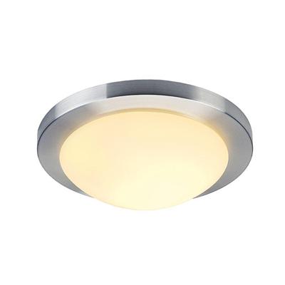 SLV 155236 Melan Plafondlamp LED, Spaarlamp E27 60 W Aluminium (geborsteld)
