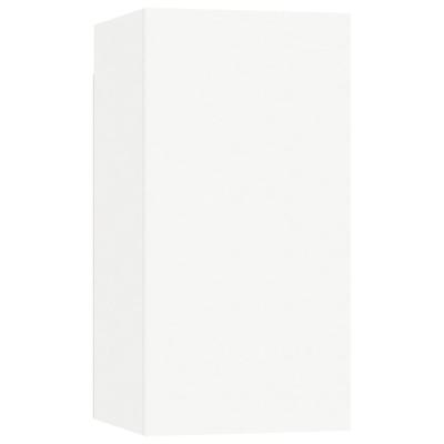 6-delige Tv-meubelset bewerkt hout wit