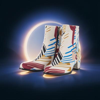 Modern Mosaic Lady Boot Lureaux - Handgemaakte Nette Schoenen Voor Heren