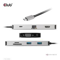 club3D CSV-1594 USB4 dockingstation - thumbnail