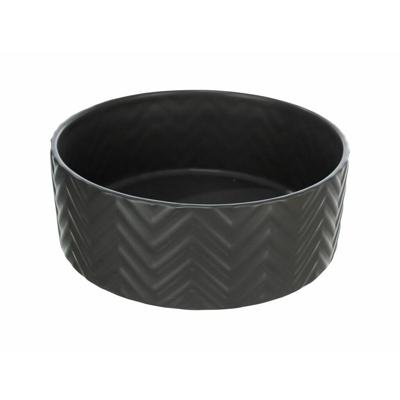 Voerbak voor honden Trixie T25022 Zwart Ø 20 cm 1,6 L - thumbnail
