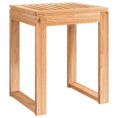 VidaXL Badkamerkruk 40x30x46 cm massief walnotenhout VidaXL Badkamerkruk 40x30x46 cm massief walnotenhout