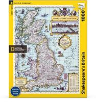New York Puzzle Company Shakespeare's Britain - 1000 stukjes - thumbnail