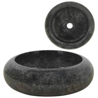 Gootsteen 40x12 cm marmer zwart - thumbnail