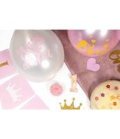 Verjaardag Ballonnen Meisje 1 Jaar Miss Onederful (6st) - thumbnail