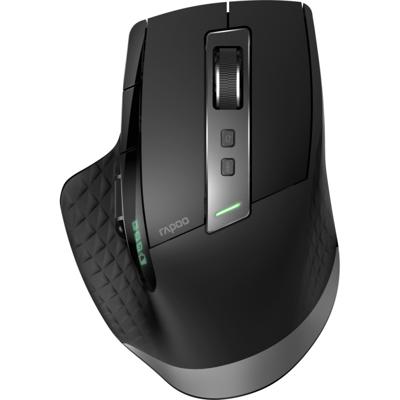 Rapoo muis mm laser zwart mt750s