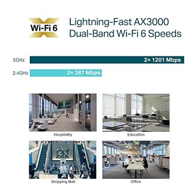 Toegangspunt Repeater TP-Link AX3000 Wit Zwart - thumbnail