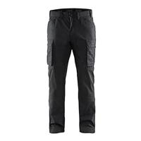 Blåkläder Service werkbroek stretch 14571830 | Zwart | Maat 60 - 7330509717790 - thumbnail