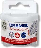 Dremel SC456B 2615S456JD Doorslijpschijf recht 38 mm 12 stuk(s) Metaal - thumbnail