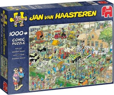 Jan van Haasteren Boerderij Bezoek 1000 stukjes