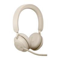 Jabra Evolve2 65 UC Stereo Link380c - draadloze oortelefoon, beige - thumbnail