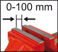 Connex Bankschroef 80Mm Draaibaar - COX871080 - thumbnail