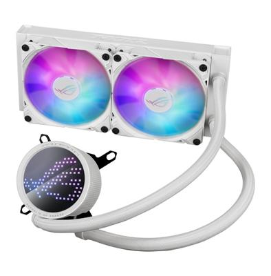Asus ROG Ryuo III 240 ARGB White Edition CPU-koellichaam met ventilator Asus ROG Ryuo III 240 ARGB White Edition CPU-koellichaam met ventilator