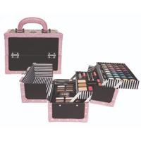 Casuelle Make-Up Glitter Koffer Roze - thumbnail