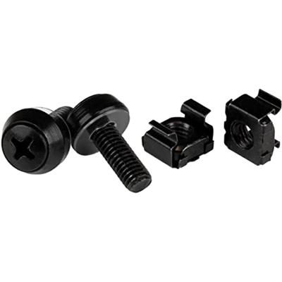 Schroeven + Moeren voor Rek Rack Startech CABSCREWM6B Schroeven + Moeren voor Rek Rack Startech CABSCREWM6B