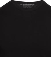 Garage Mens Stretch Body Fit Longsleeve Black (0208) - thumbnail
