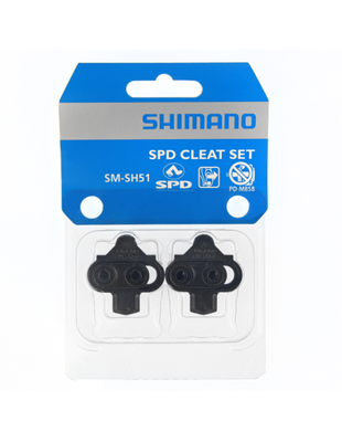 Shimano stel spd plaatjes sh51 single