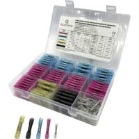 Quadrios 2011C397 Stootverbinder Met krimpkous 0.3 mm² 6 mm² Volledig geïsoleerd Wit, Rood, Blauw, Zwart, Geel 340 stuk(s) - thumbnail