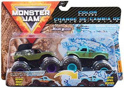 Monster Jam Die-Cast Trucks 1:64 2 Stuks Assorti - thumbnail