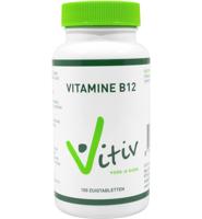 Vitiv Vitamine B12 methylcobalamine 100 Zuigtabletten - thumbnail
