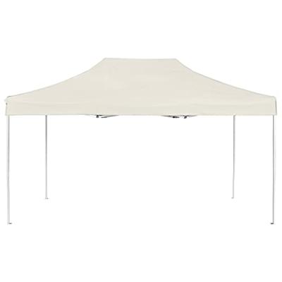 Partytent professioneel inklapbaar 4,5x3 m aluminium crme Partytent professioneel inklapbaar 4,5x3 m aluminium crme