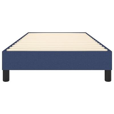 Boxspringframe stof blauw 80x200 cm