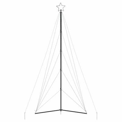 VidaXL Led-kerstboom 615 leds kleurrijk 404,5 cm