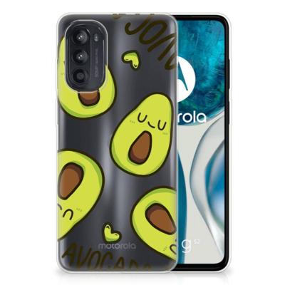 Motorola Moto G52/G82 Telefoonhoesje met Naam Avocado Singing