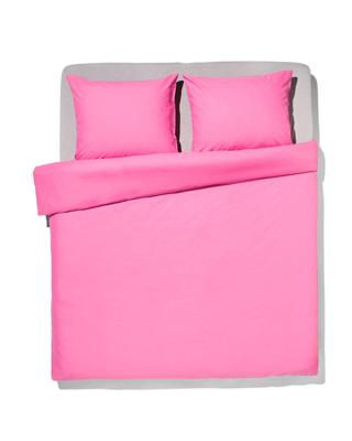 HEMA Dekbedovertrek 240x200/220cm zacht katoen felroze (felroze)