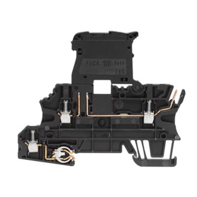 Weidmüller 1162820000 Zekering-serieklem Schroeven Zwart 50 stuk(s)