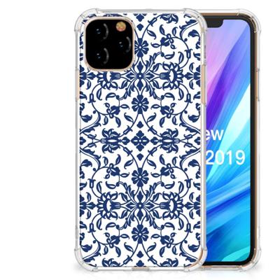Apple iPhone 11 Pro Case Flower Blue