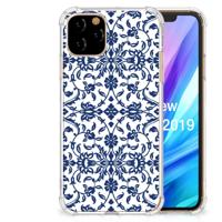 Apple iPhone 11 Pro Case Flower Blue - thumbnail