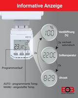 Elektrobock HD13 Radiatorthermostaat Elektronisch 3 tot 40 °C - thumbnail